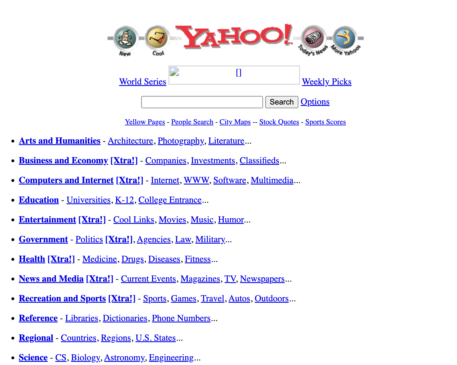 Yahoo 1996