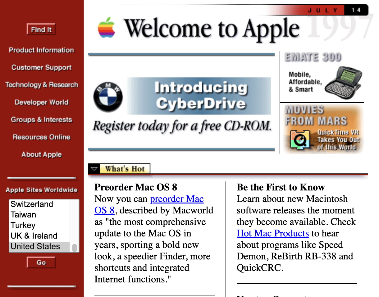 Apple 1997