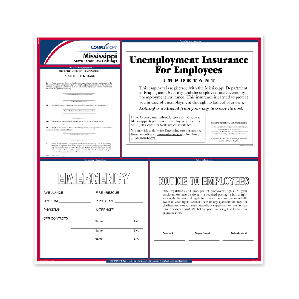 State Labor Law Poster - English