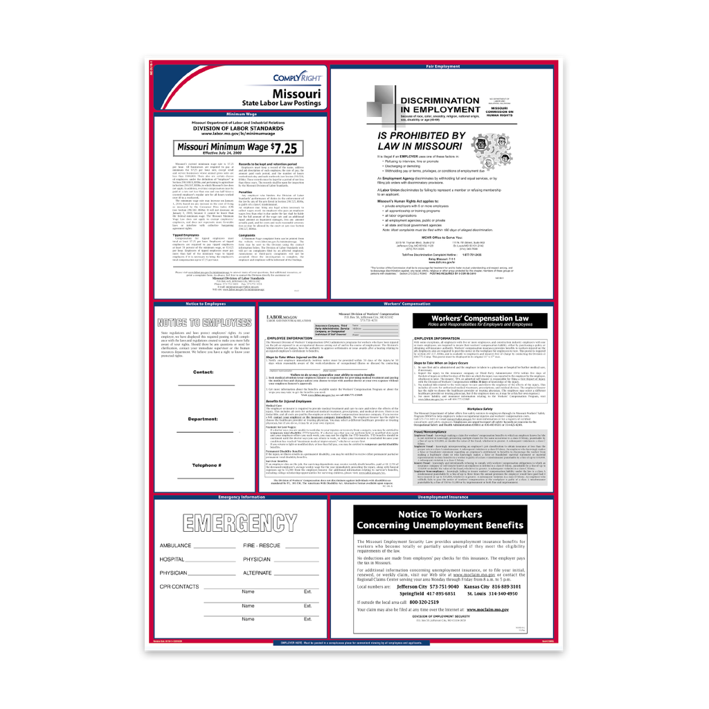 State Labor Law Poster - English