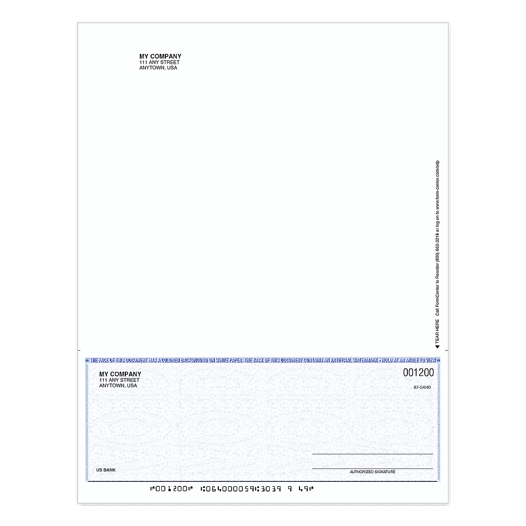 ADP PC-Payroll Standard Checks