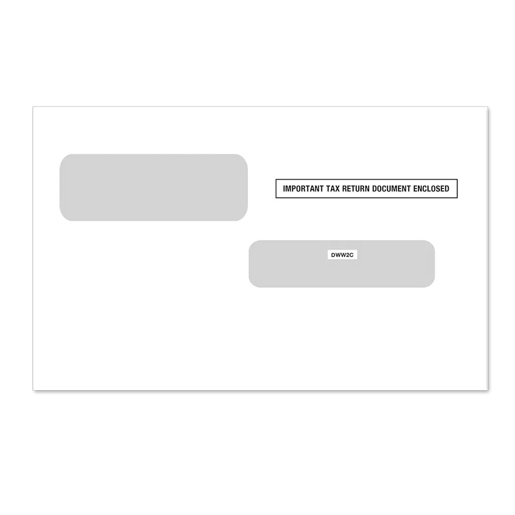 W-2C Tax Form Envelope (DWW2C)