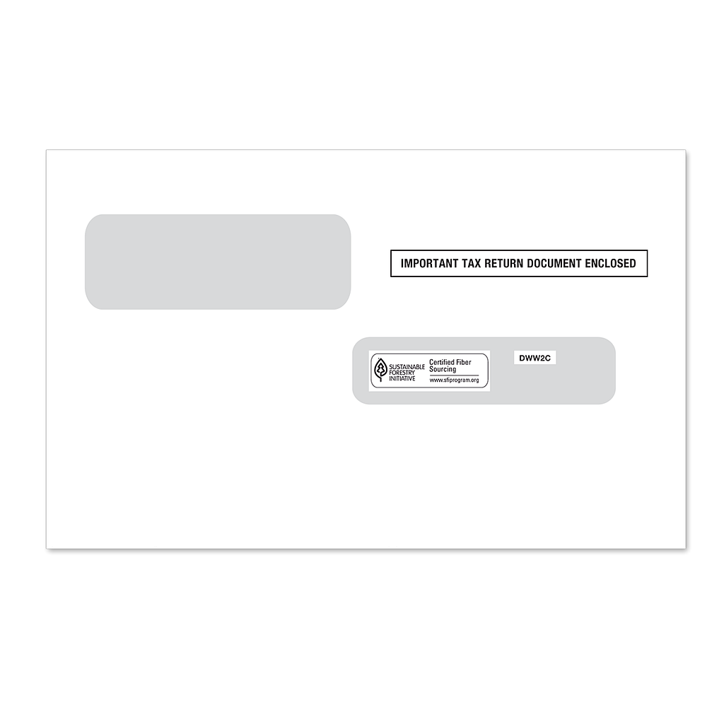 [DWW2C] W-2C Tax Form Envelope (DWW2C)