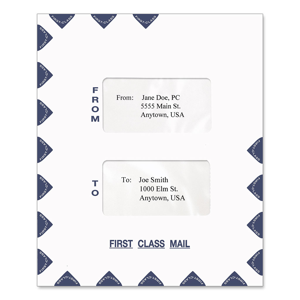 [030-602] Tax Software Envelope - Large Windows 9.5 x 11.5