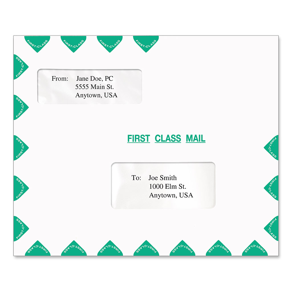 [030-610] Tax Software Envelope - Horizontal 9.5 x 11.5