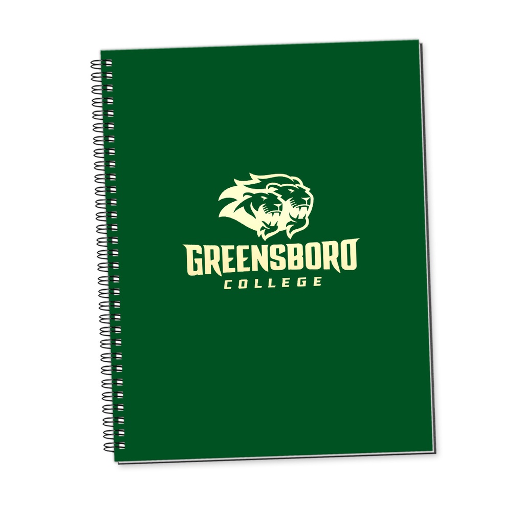 [JN-01096] Foil-Stamped Custom Journal 8.5 x 11 (Blue - 100 lb. Linen, 50 Lined Sheets)