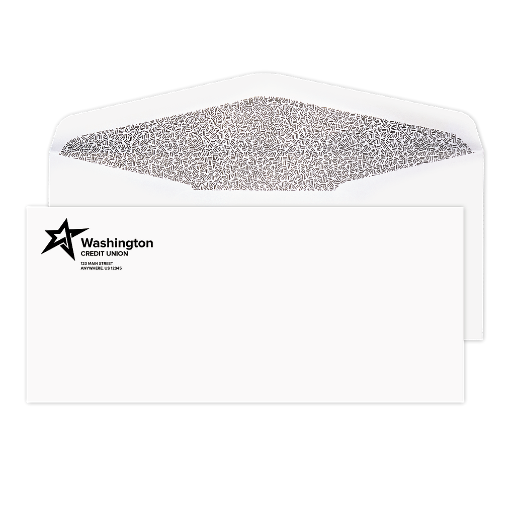 [030-031] #10 Security Envelopes (1-Color Printing)