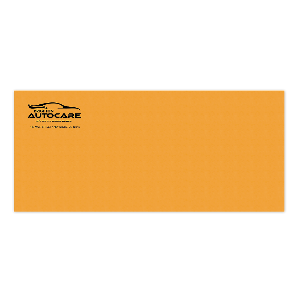 [030-095] #12 Brown Kraft Envelopes (1-Color Printing)