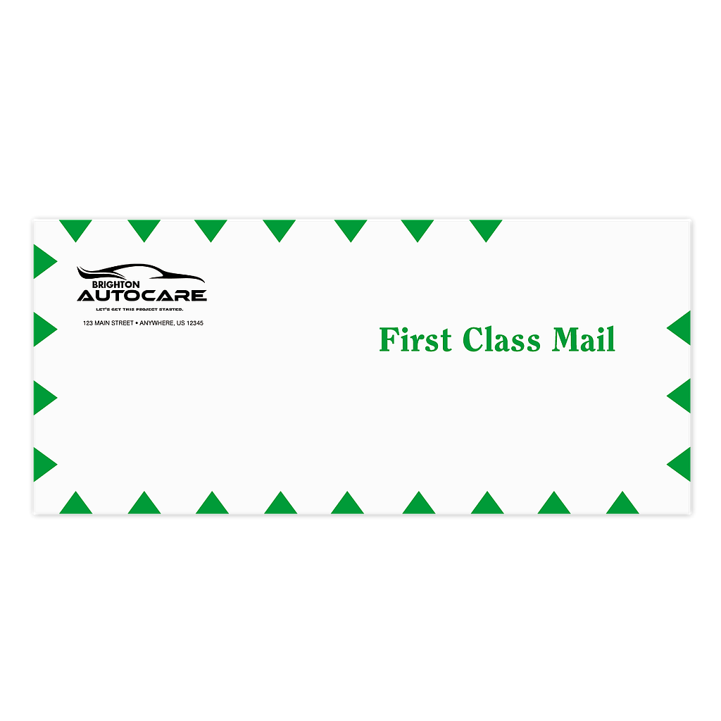 [030-097] #12 First Class Envelopes (1-Color Printing)