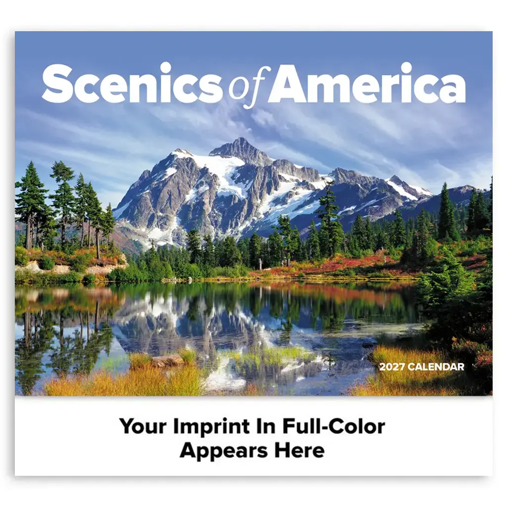 [230-144FC] Scenics of America Wall Calendar
