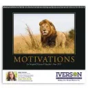 Motivations Wall Calendar - Spiral