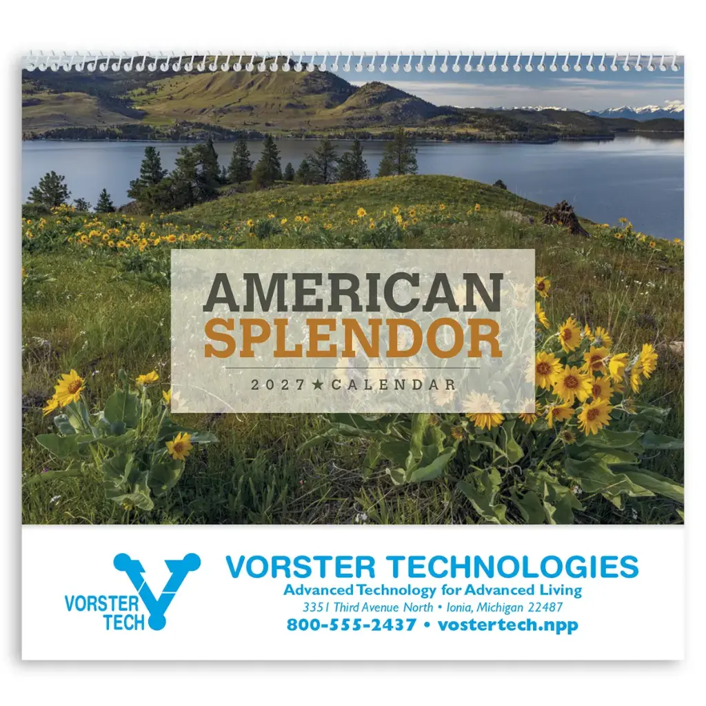 American Splendor Pocket Wall Calendar