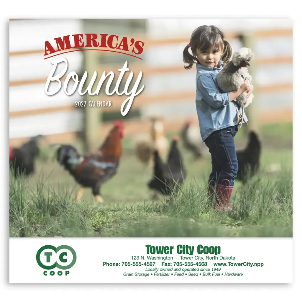 America's Bounty Appointment Wall Calendar
