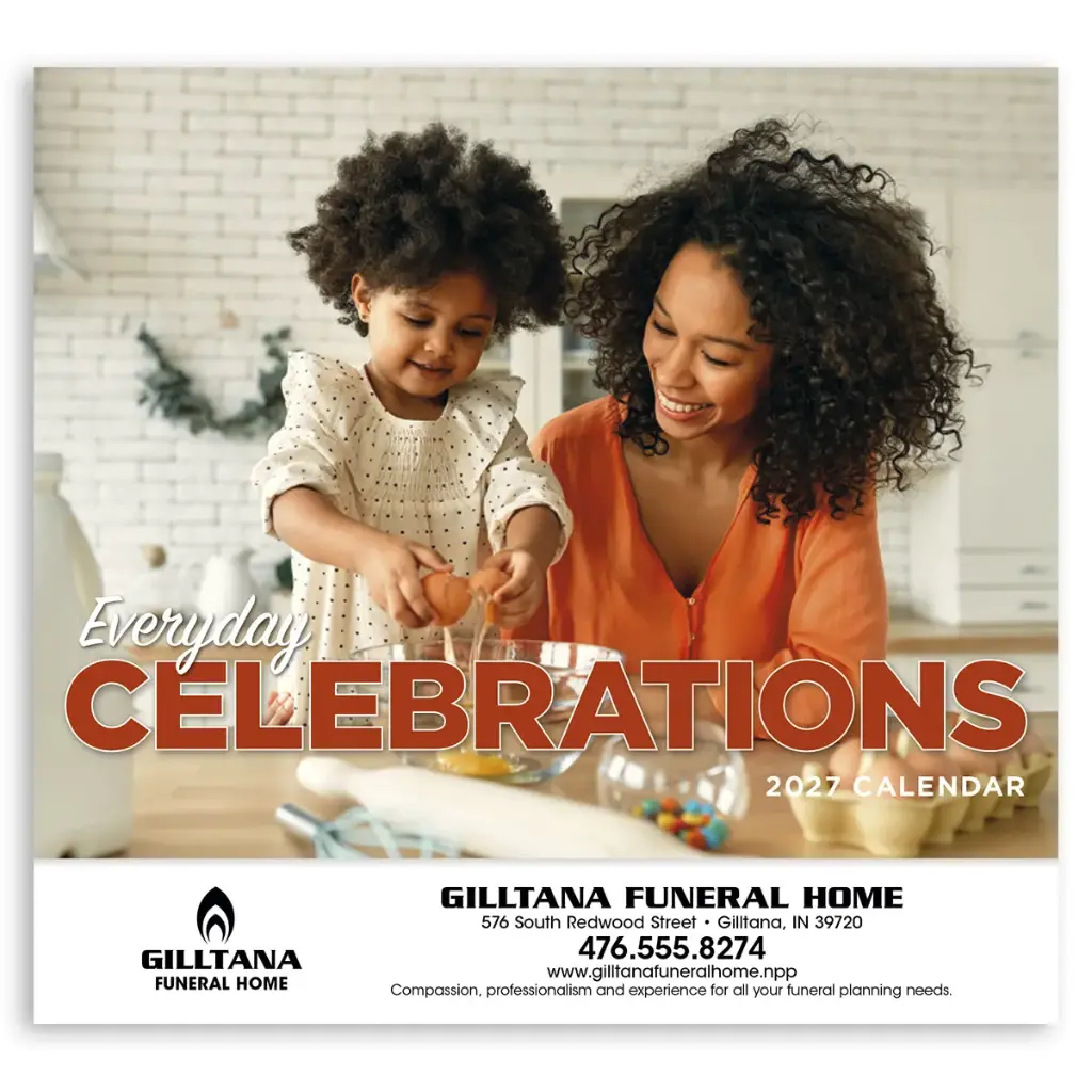 [230-167] Celebration of Culture Appointment Wall Calendar (Printed in Black Ink)