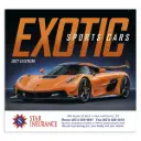 Exotic Sports Cars Wall Calendar