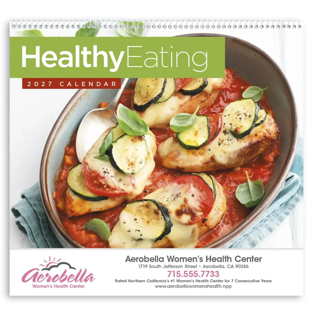 Healthy Eating Wall Calendar
