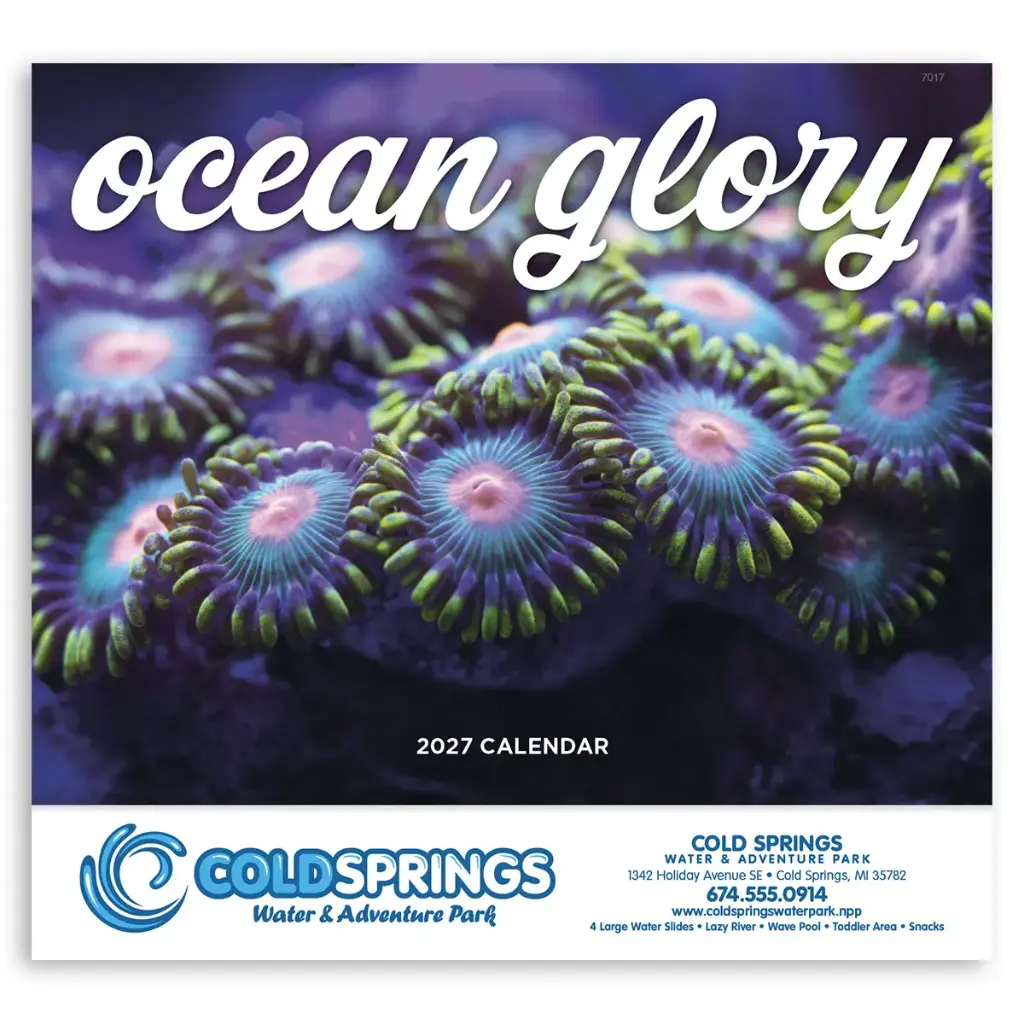 Ocean Glory Wall Calendar