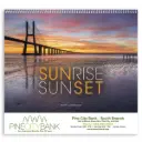 Sunrise Sunset Wall Calendar