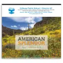 Scenic American Splendor Large Wall Calendar  