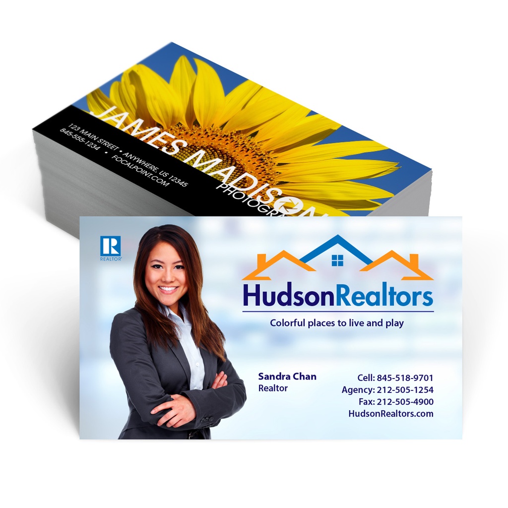 [020-00992] Semi-Gloss Business Cards (Front Only, Standard)