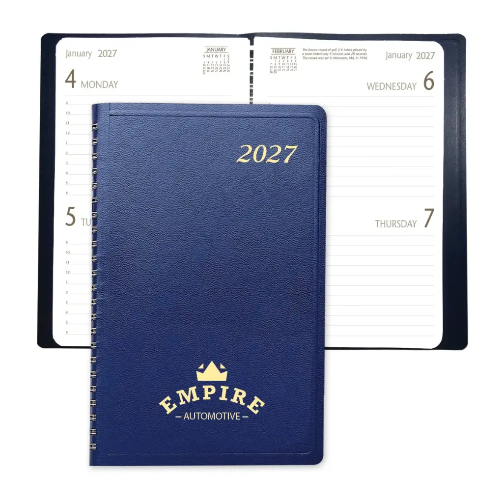 [240-029] Appointment Desk Diary (Blue)