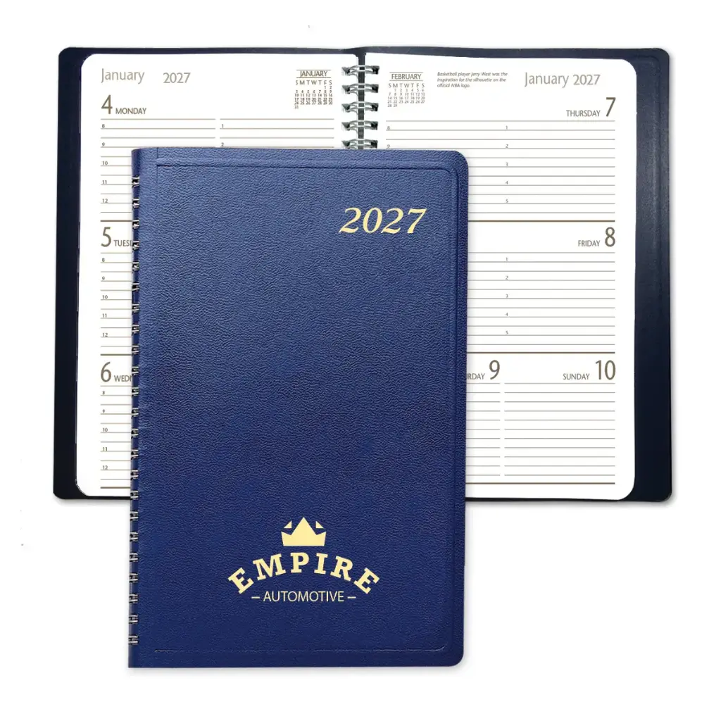[240-054] Weekly Desk Diary (Blue)