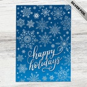 Snowflakes Business Holiday Card