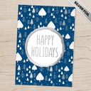 Snowy Night Company Holiday Card