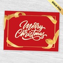 Gold Ribbon Company Christmas Card