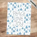Peace Love & Joy Holiday Card