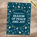 Wishing You Peace & Joy Holiday Card