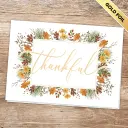 Thankful Traditional Thanksgiving Card