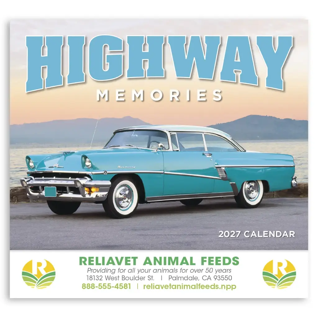Highway Memories Appointment Wall Calendar