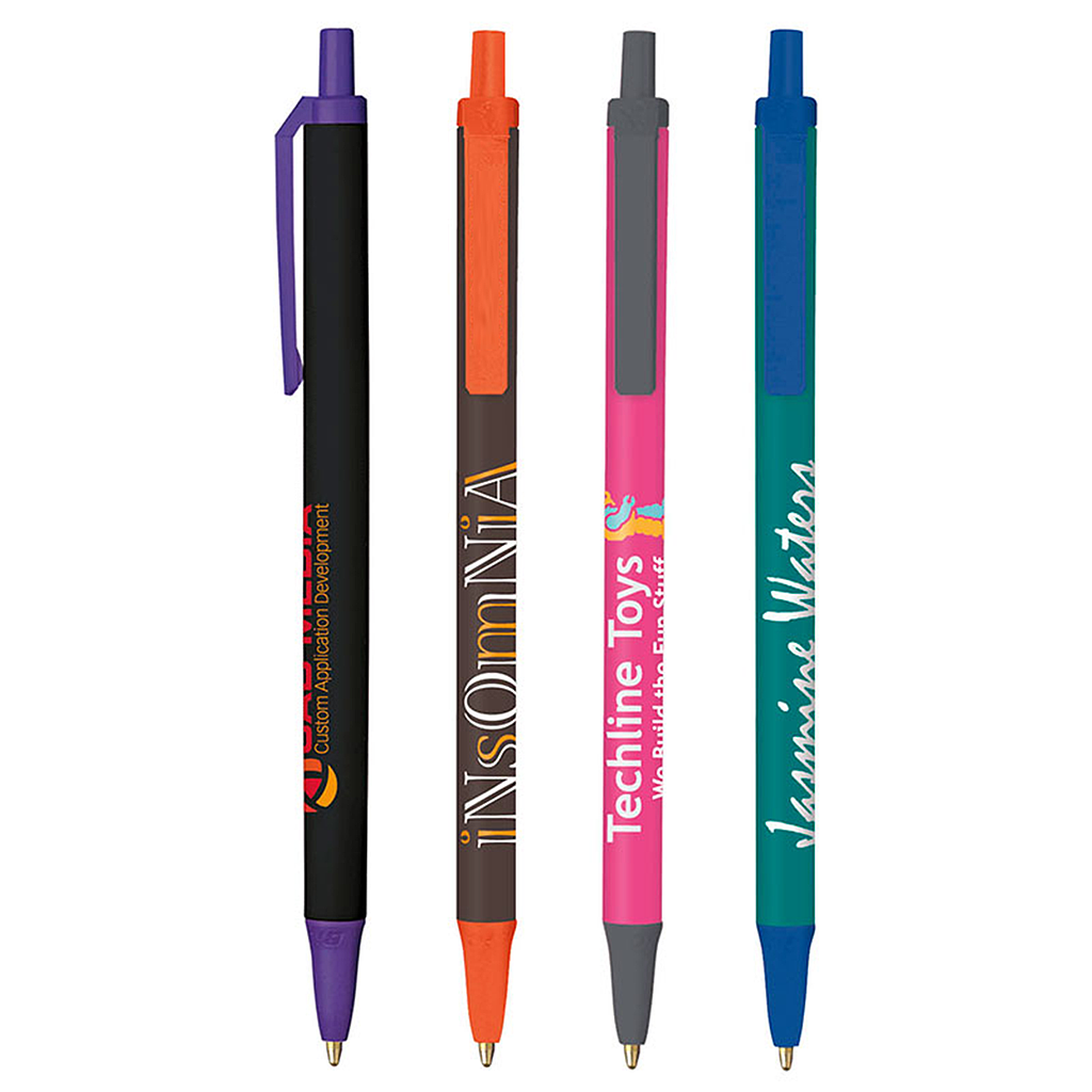 [CS-03211] BIC Clic Stic Custom Pens (1-Color Printing, Blue, Blue, Black)