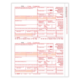 [5140] Tax Form 1099-R - Copy A Federal (5140)