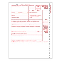 [5901] Tax Form 1098-C - Copy A Federal (5901)