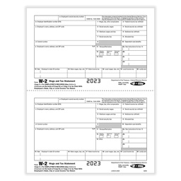 [5203] Tax Form W-2 - Copy C/ 2 - Employee Record - 2up (5203)