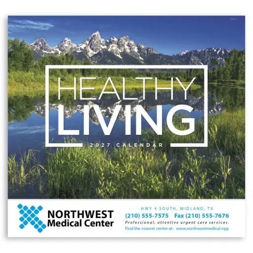 Healthy Living Wall Calendar