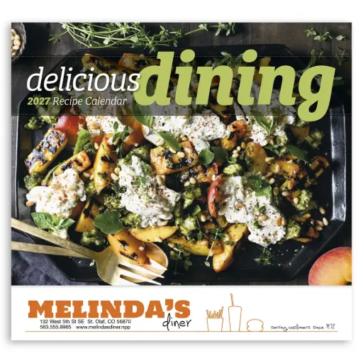 Delicious Dining Wall Calendar