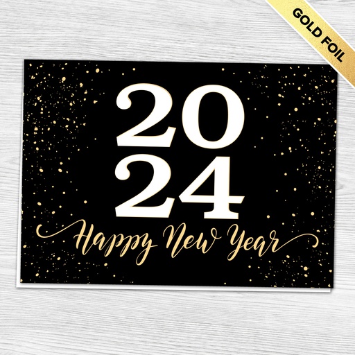 Happy New Year Business Greeting Cards